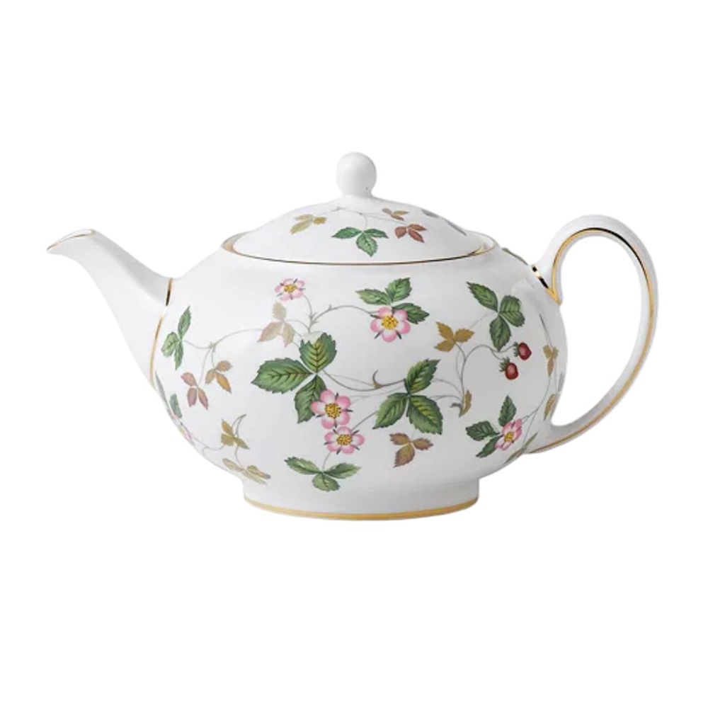 Wedgewood Wild Strawberry Teapot